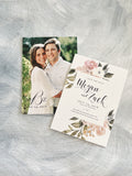 Floral Photo Save the Date